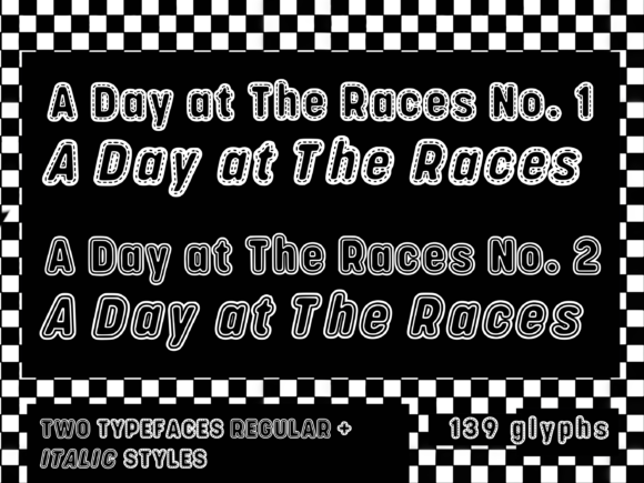 A Day at the Races: A Vintage Display Font That Elevates Your Brand
