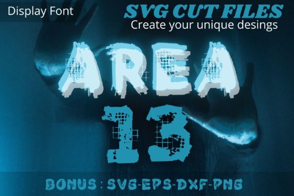 Area 13: The Display Font That Makes Your Halloween Campaign Instantly Unmissable