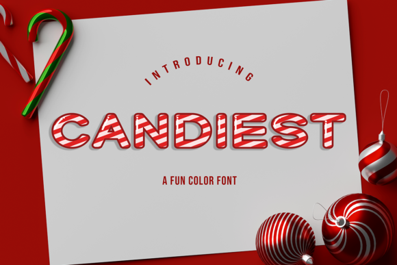 Candiest: A Playful Display Font for Digital Branding