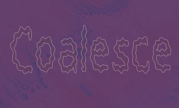 Coalesce: A Wavy, Cool Display Font for Handmade Creators
