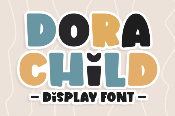 Dora Child: A Charming Display Font for Playful Editorial Moments