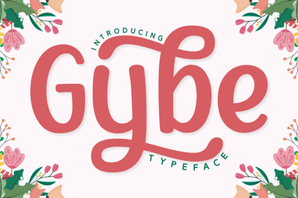 Gybe: A Friendly, Rounded Display Font for Editorial Charm