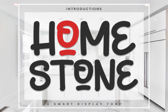 Home Stone: A Handwritten Display Font That Feels Like Home