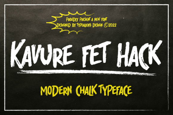 Kavure Fet Hack: A Playful Display Font That Grabs Attention—Fast