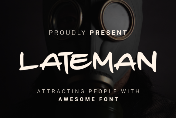 Lateman: A Friendly, Uppercase Display Font for Warm Branding