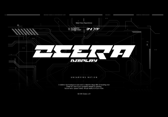 Ocera: A Modern Display Font for Scroll-Stopping Brand Content
