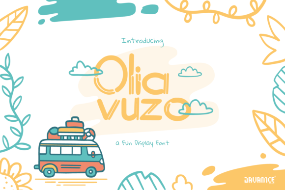 Olia Vuzo: A Display Font That Lifts Your Digital Brand