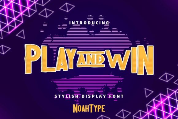 Play and Win: A Playful Display Font That Delivers Personality