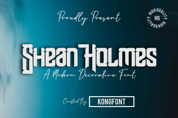 Shean Holmes: A Playful Script Font for Handmade Brands
