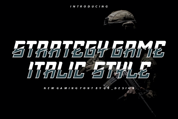 Strategy Game Font: Bold Display Type for Scroll-Stopping Campaigns