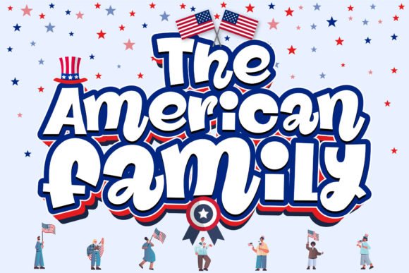 The American Family Font: Bold Branding for Small Businesses