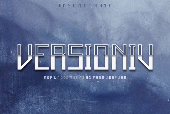 Versioniv: A Bold, Warm Display Font for Editorial Moments